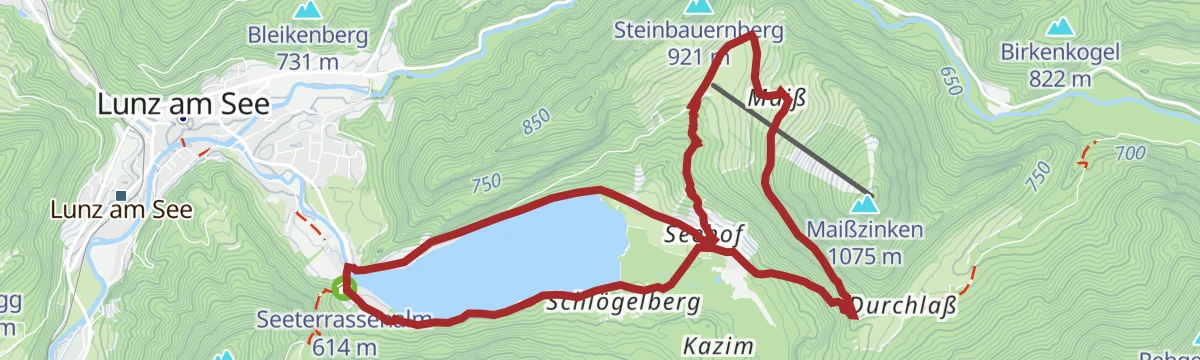 Route map: Rehberg-Runde
